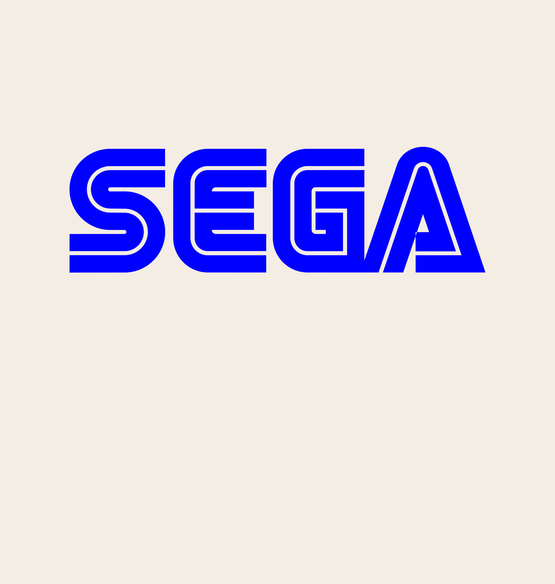 Retro Videogames Logo SEGA