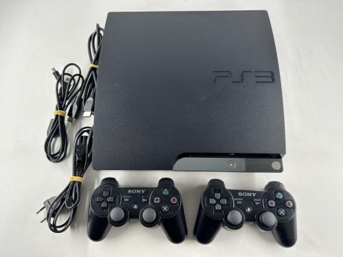 Playstation 3 Slim console 160 GB + 2 controllers - CECH2504A