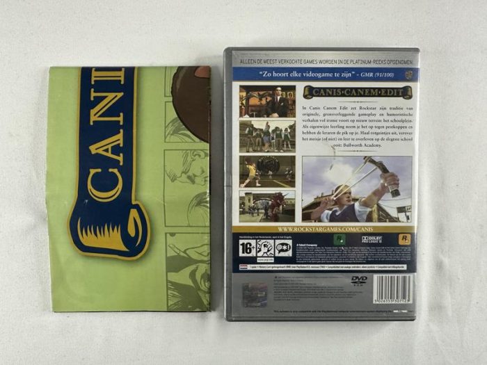 Canis Canem Edit - Bully + Poster Playstation 2 - PS2 - Afbeelding 3