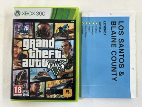 GTA 5 / Grand Theft Auto Five + Poster Xbox 360