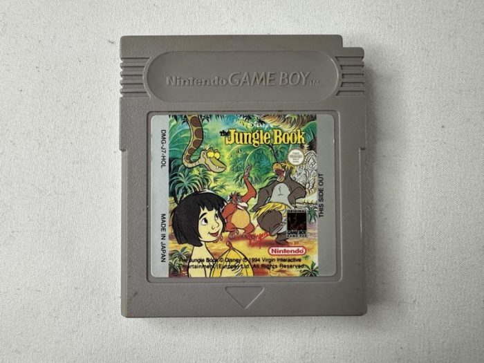 Disney The Jungle Book Nintendo Gameboy