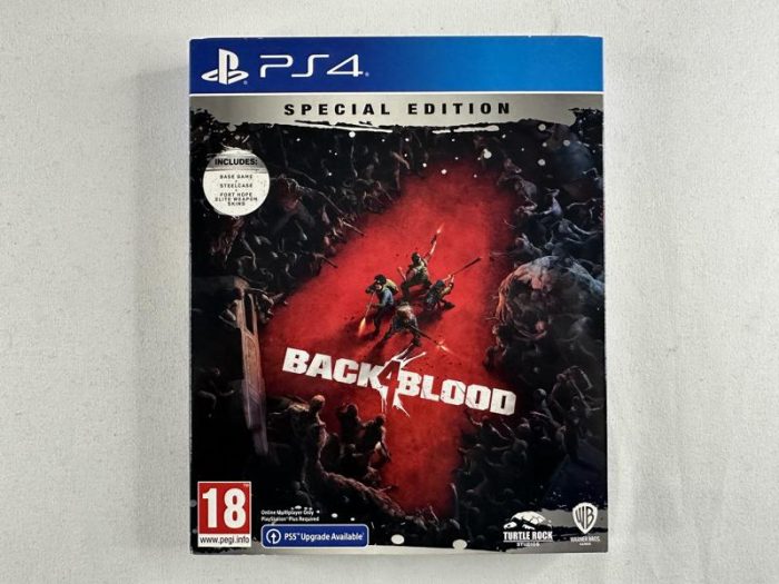 Back 4 Blood Special Edition Steelbook Playstation 4 - PS4