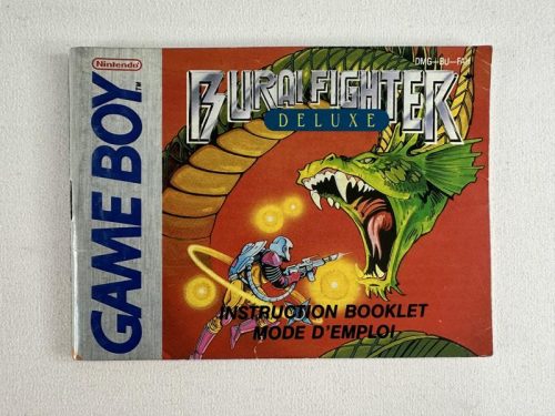 Burai Fighter Deluxe Handleiding Nintendo Gameboy