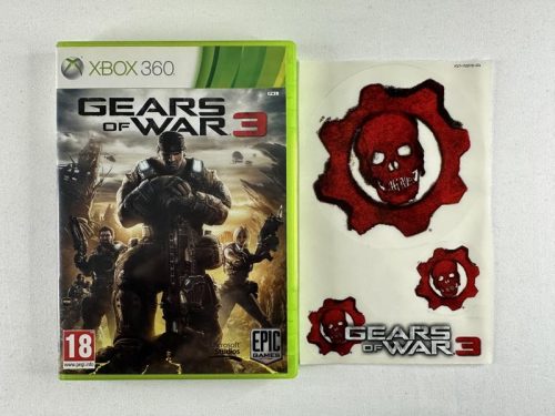 Gears of War 3 + Stickers Xbox 360