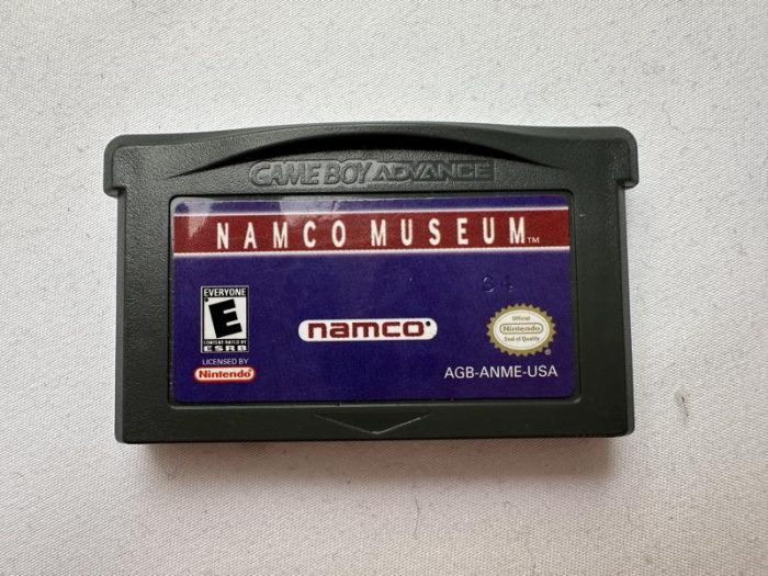 Namco Museum Nintendo Gameboy Advance