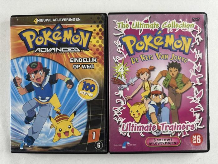 Pokemon DVD Bundel 2 stuks - TV Serie