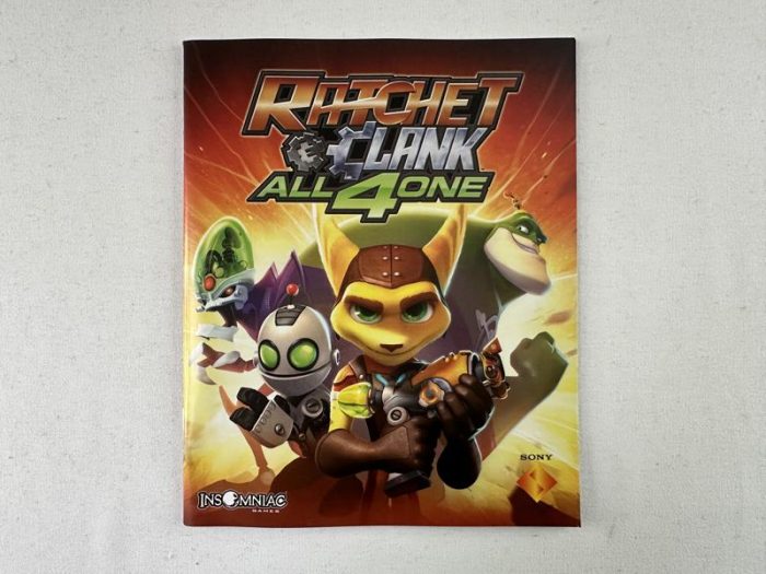 Ratchet & Clank All 4 One Handleiding Playstation 3 - PS3