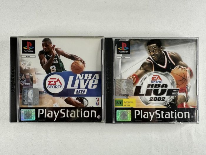 NBA LIVE 99 & 2002 Playstation 1 - PS1