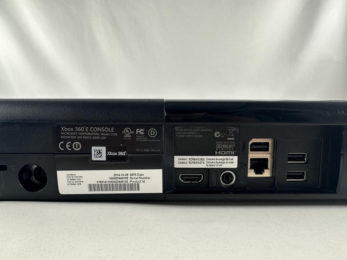 Xbox 360 E Console Zwart 500 GB + Controller & Kabels - Afbeelding 13