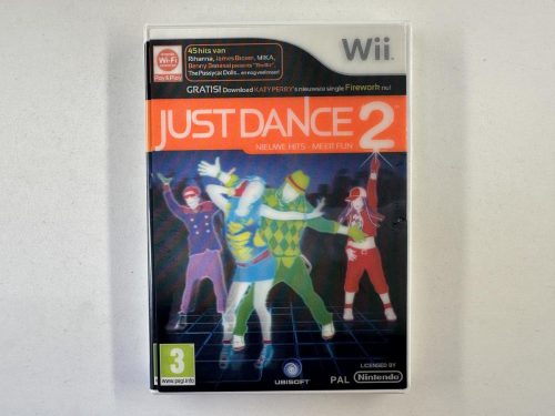 Just Dance 2 Lenticular 3D Cover Nintendo Wii