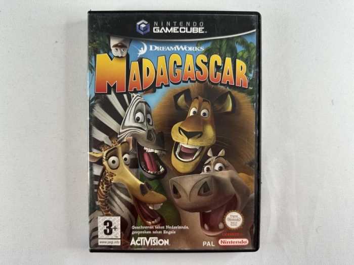 Madagascar Nintendo Gamecube