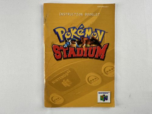 Pokemon Stadium Handleiding Nintendo 64 - N64