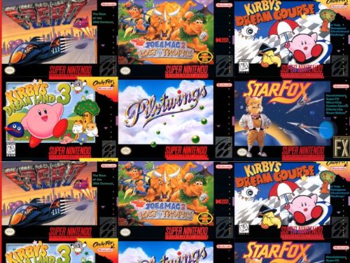 SNES Super Nintendo games