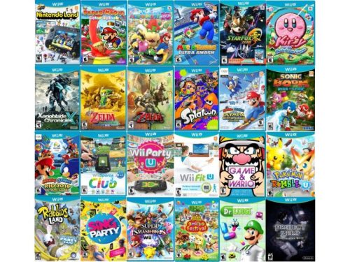 Nintendo Wii U games