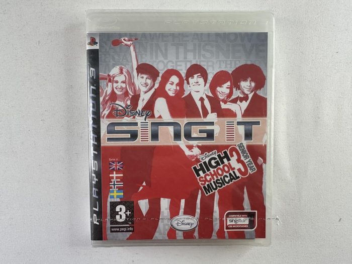 Disney Sing It High School Musical 3 Senior Year SEALED Playstation 3 - PS3