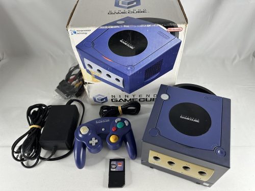 Nintendo Gamecube Paars Compleet in doos