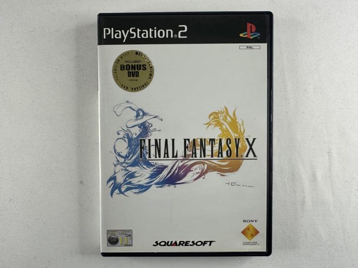 Final Fantasy X + Bonus DVD Playstation 2 - PS2