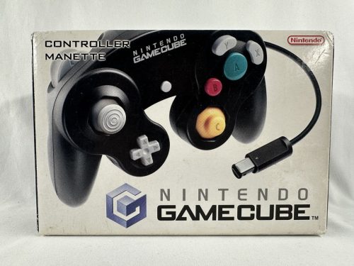 Nintendo Gamecube Controller Zwart Compleet (CIB) DOL-003 - origineel & nette staat