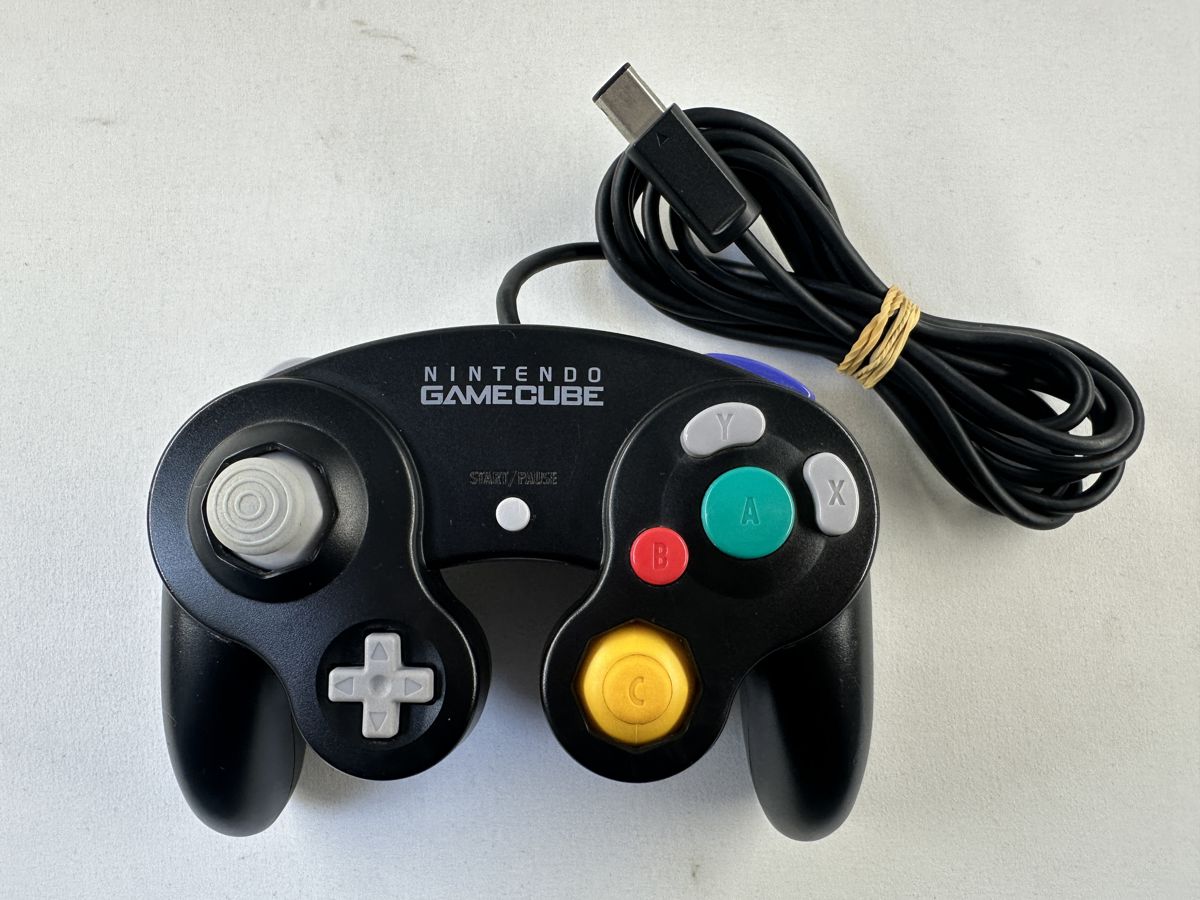 Nintendo Gamecube Controller Zwart Compleet (CIB) DOL-003 - origineel & nette staat - Afbeelding 3