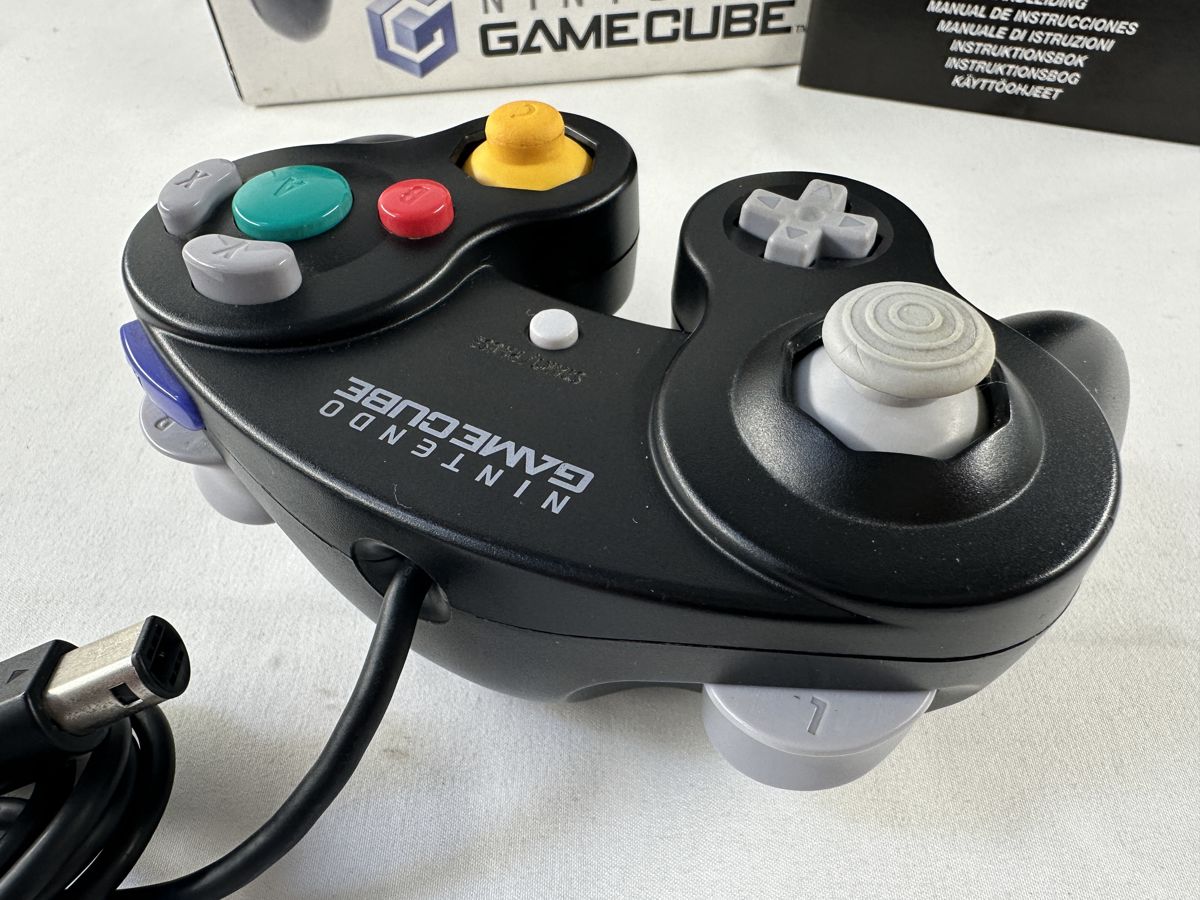 Nintendo Gamecube Controller Zwart Compleet (CIB) DOL-003 - origineel & nette staat - Afbeelding 6