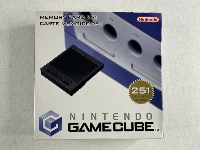 Memory Card 251 Blocks Nintendo Gamecube Compleet in Doos