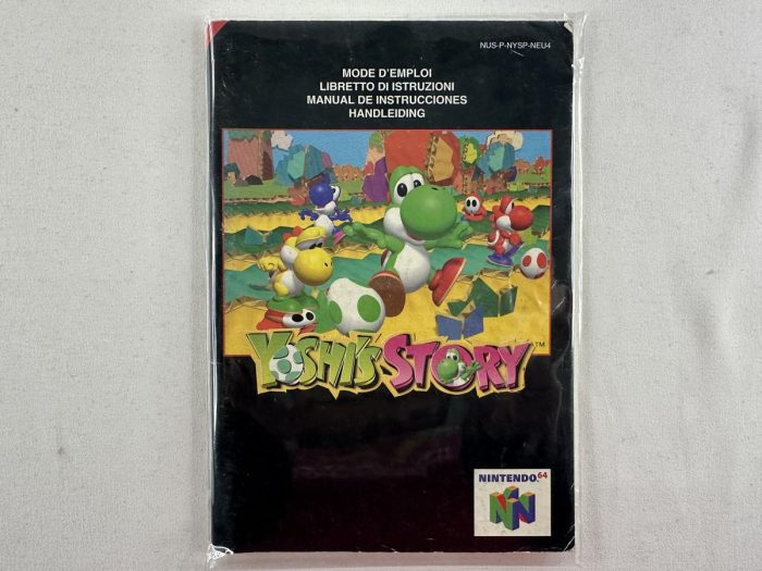 Yoshi's Story Handleiding Nintendo 64 - N64