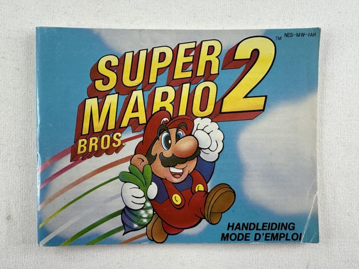 Super Mario Bros. 2 Handleiding Nintendo - NES