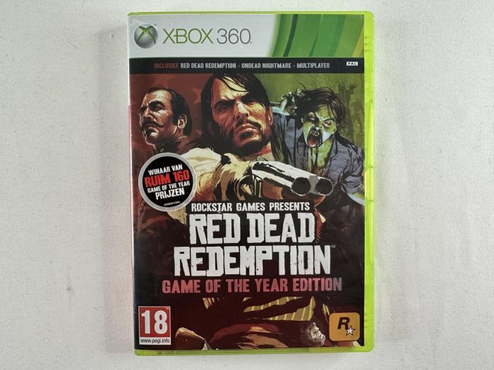 Red Dead Redemption Game of the Year Edition + Map Xbox 360