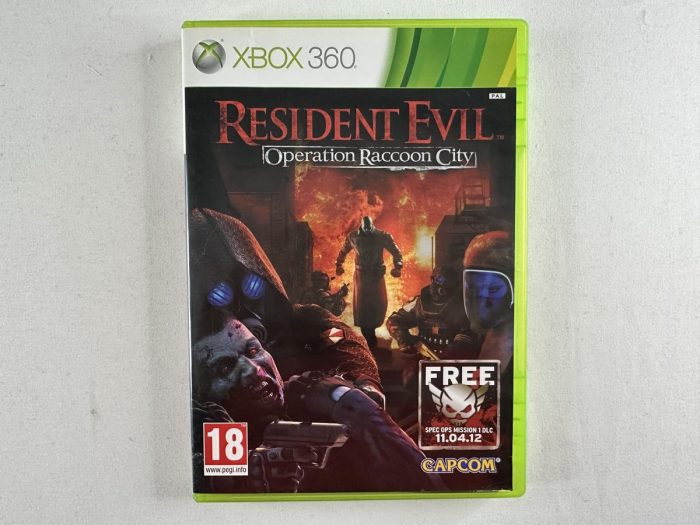 Resident Evil Operation Raccoon City Xbox 360