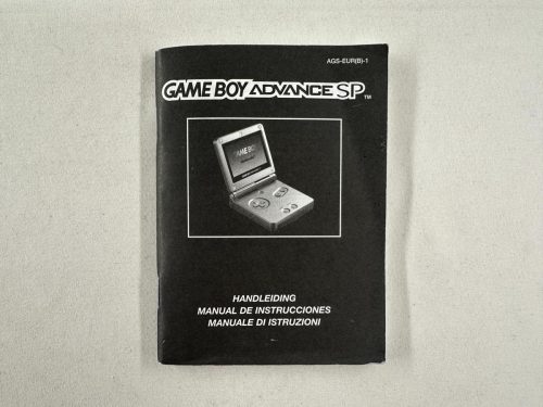 Gameboy Advance SP Handleiding - AGS-EUR(B)-1 - GBA SP