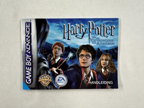 Harry Potter en de Gevangen van Azkaban handleiding Nintendo Gameboy Advance - GBA