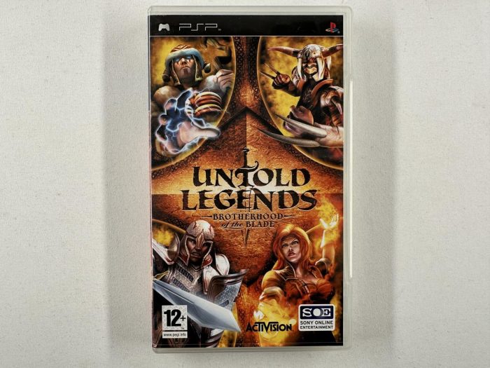 Untold Legends Brotherhold of the Blad Playstation Portable - PSP