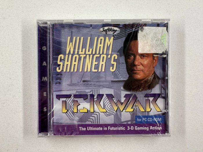 William Shatner's Tekwar SEALED PC Game