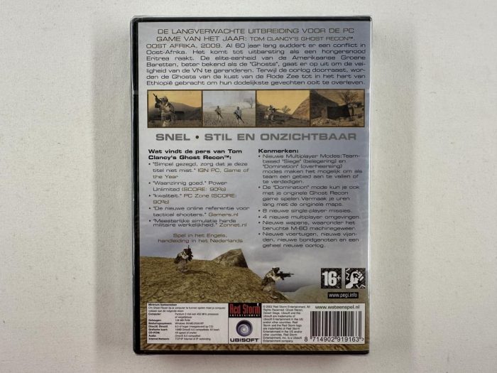 Ghost Recon Desert Siege SEALED PC Game - Afbeelding 3