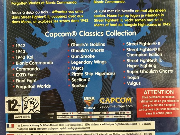 Capcom Classics Collection Vol. 1 Playstation 2 - PS2 - Afbeelding 4