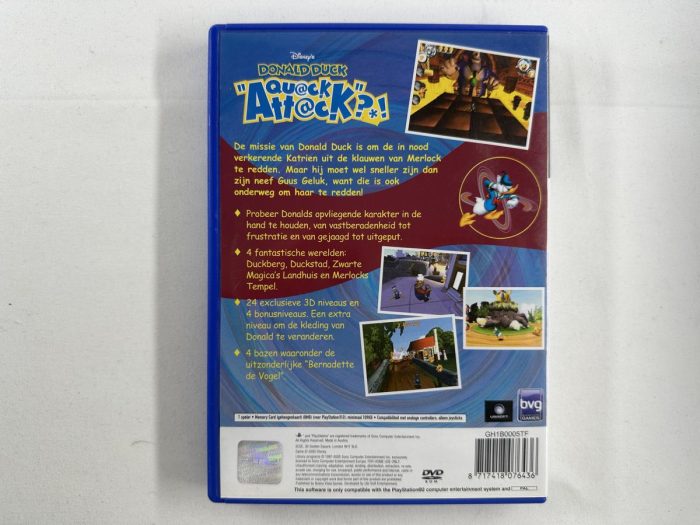 Disney's Donald Duck Quack Attack Playstation 2 - PS2 - Afbeelding 3