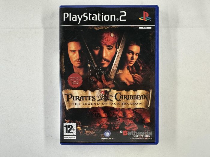 Disney Pirates of the Caribbean The Legend of Jack Sparrow Playstation 2 - PS2