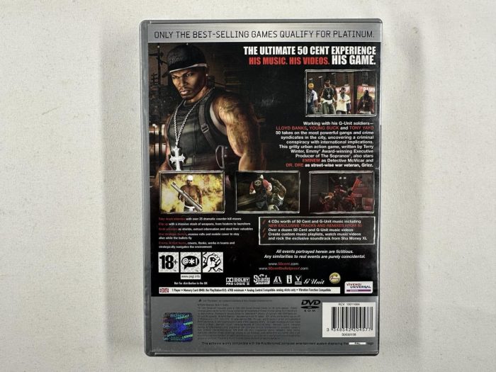 50 Cent Bulletproof Playstation 2 Platinum - PS2 - Afbeelding 3