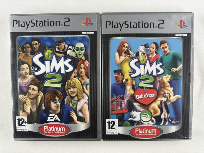 De Sims 2 & De Sims 2 Huisdieren Playstation 2 Platinum - PS2