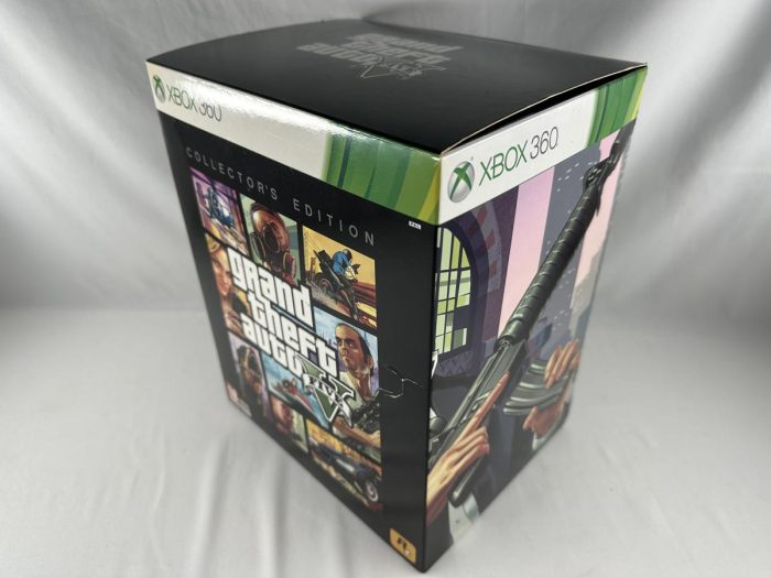 GTA Grand Theft Auto 5 Collector's Edition + Pet compleet Xbox 360 - Afbeelding 14