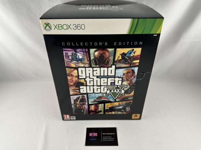 GTA Grand Theft Auto 5 Collector's Edition + Pet compleet Xbox 360 - Afbeelding 13