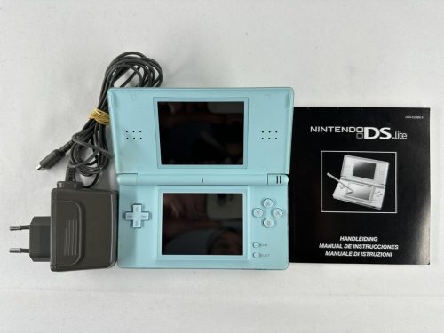 Nintendo DS Lite Blauw / Turquoise + oplader