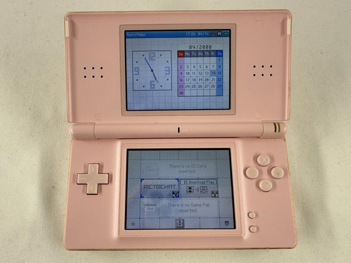 Nintendo DS Lite Roze / Pink + oplader - Afbeelding 2