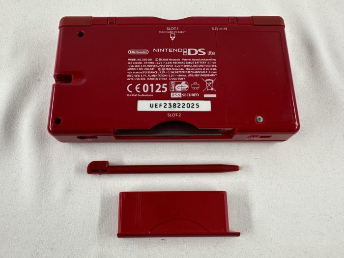 Nintendo DS Lite Rood + oplader - Afbeelding 9