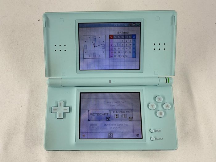 Nintendo DS Lite Blauw / Turquoise + oplader - Afbeelding 2