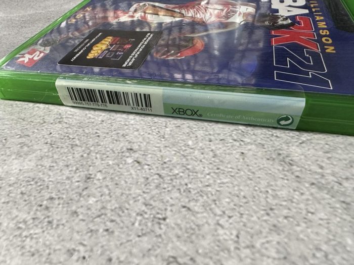 NBA 2K21 Sticker SEALED Xbox Series X - Afbeelding 2