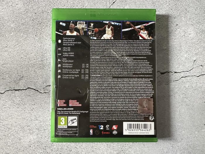 NBA 2K21 Sticker SEALED Xbox Series X - Afbeelding 3