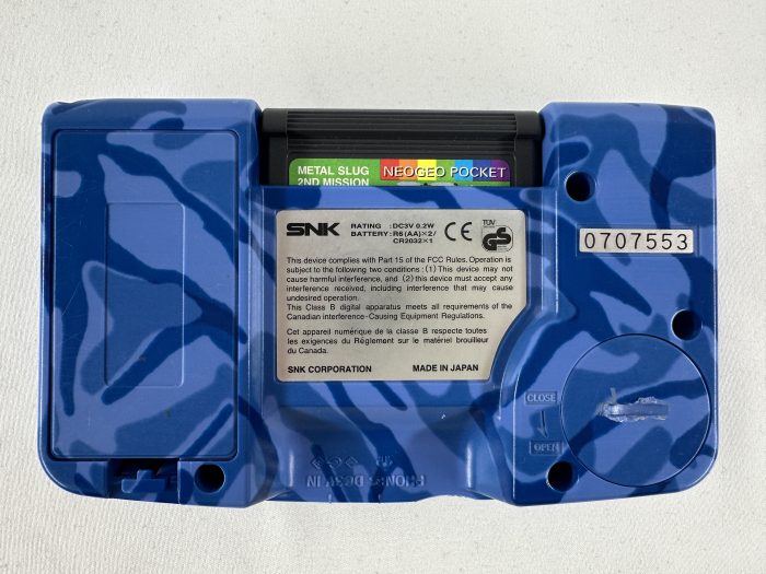 Neo Geo Pocket Color Ocean Blue Compleet in doos + 2 games - Afbeelding 16