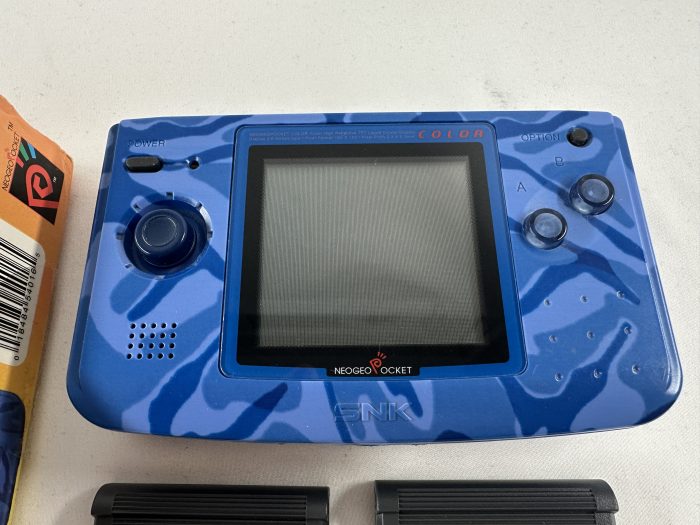 Neo Geo Pocket Color Ocean Blue Compleet in doos + 2 games - Afbeelding 2