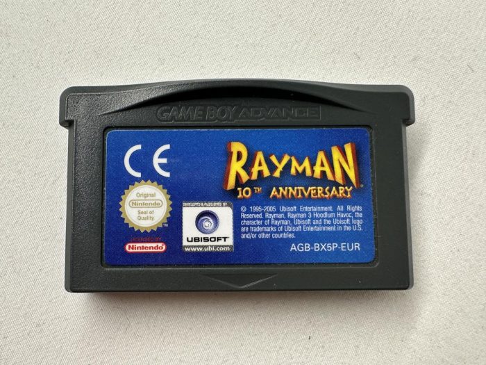 Rayman 10th Anniversary Nintendo Gameboy Advance